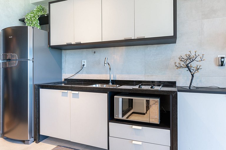 Flat Beira-Mar Vista Rio | Piscina & Sauna HS2203