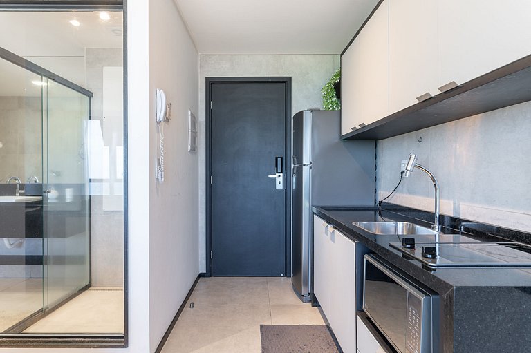 Flat Beira-Mar Vista Rio | Piscina & Sauna HS2203