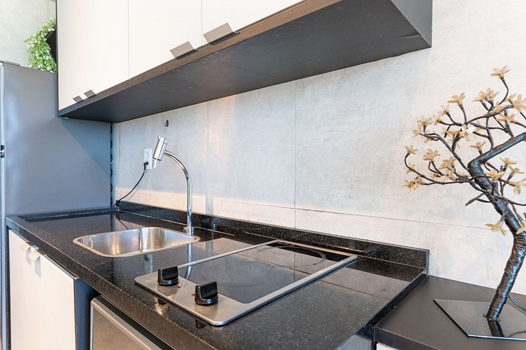 Flat Beira-Mar Vista Rio | Piscina & Sauna HS2203