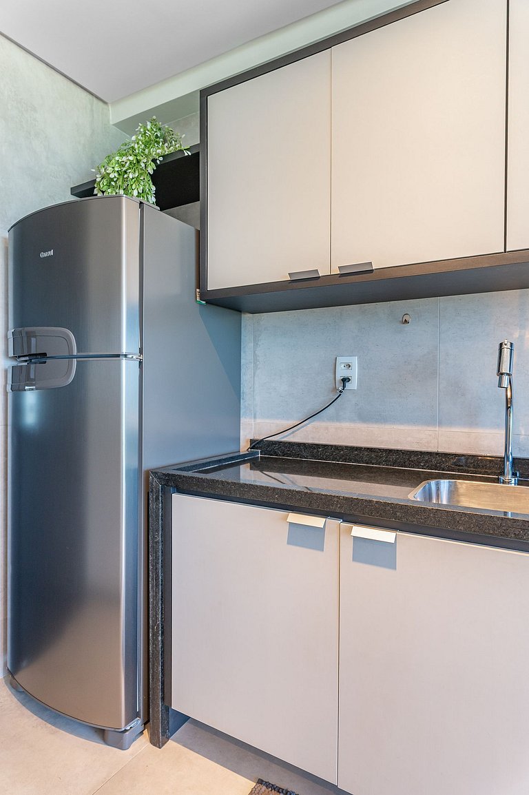 Flat Beira-Mar Vista Rio | Piscina & Sauna HS2203