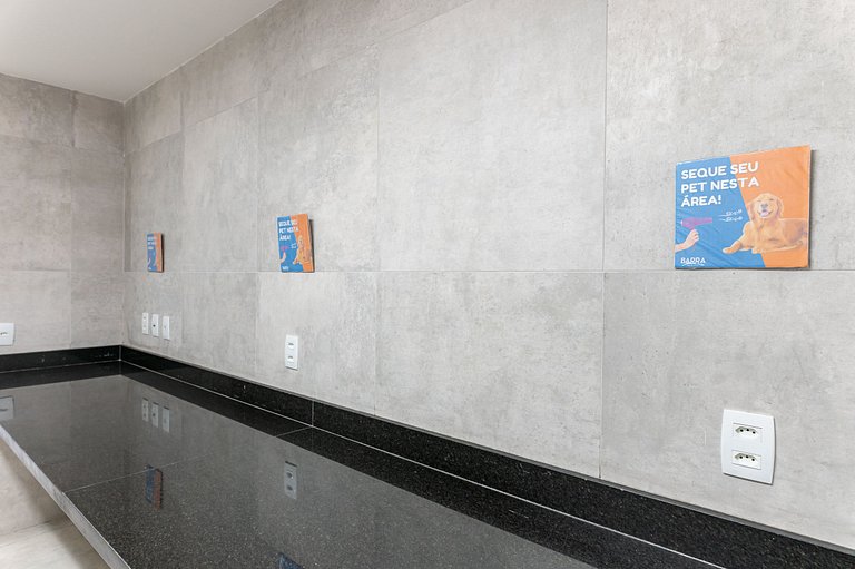 Flat Beira-Mar Vista Rio | Piscina & Sauna HS2203