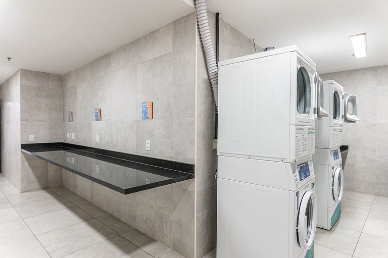 Flat Beira-Mar Vista Rio | Piscina & Sauna HS2203