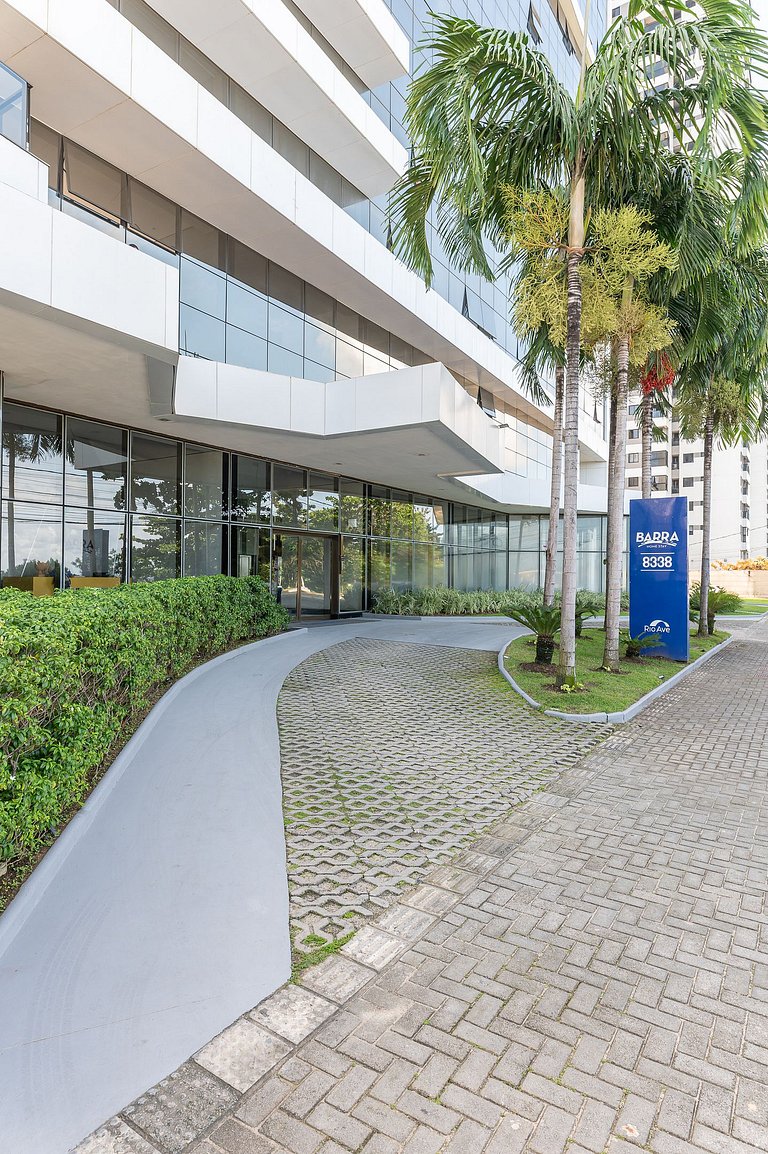 Flat Beira-Mar Vista Rio | Piscina & Sauna HS2203