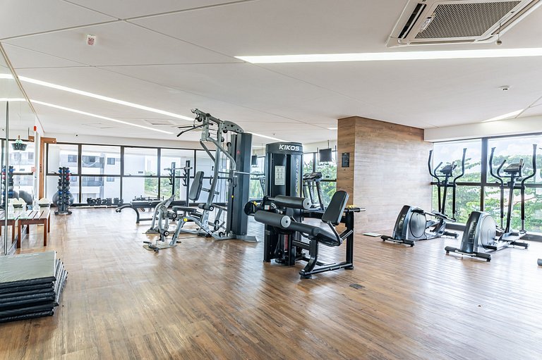 Flat Beira-Mar Vista Rio | Piscina & Sauna HS2203