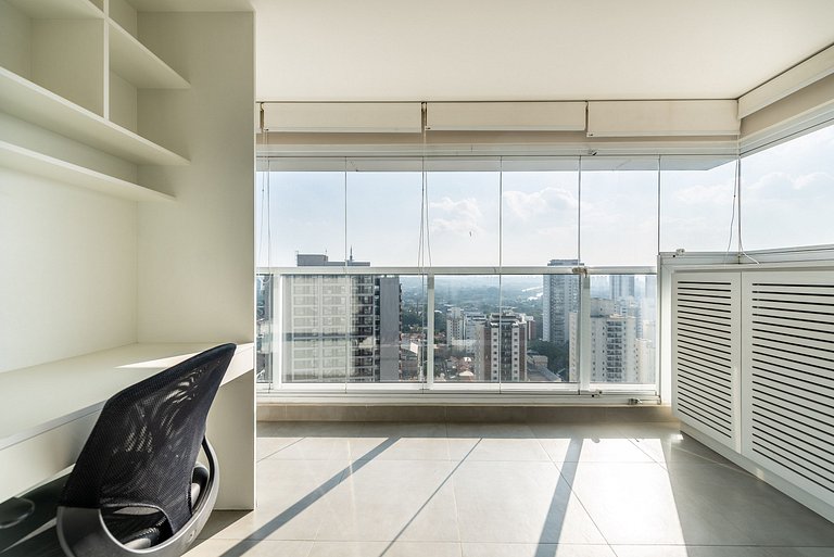 Apto Luxo c/ Vista Incrível em Pinheiros - DNA241