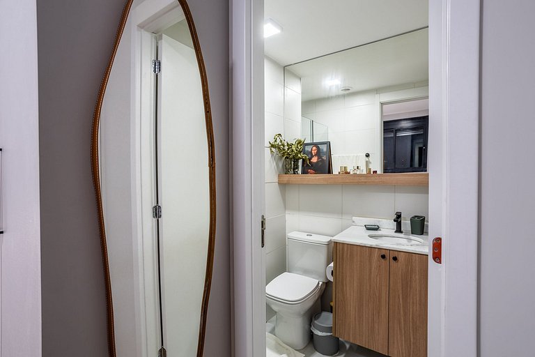 Studio Boho 5min da Av. Faria Lima - V1305