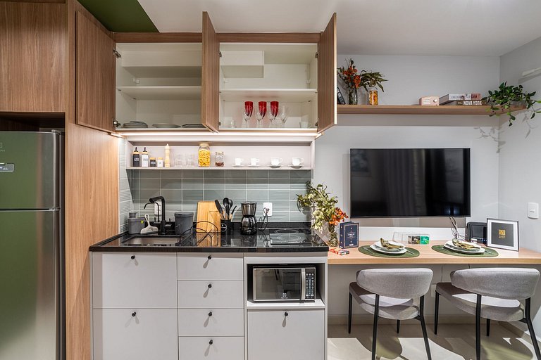 Studio Boho Exclusivo na Faria Lima - V1305