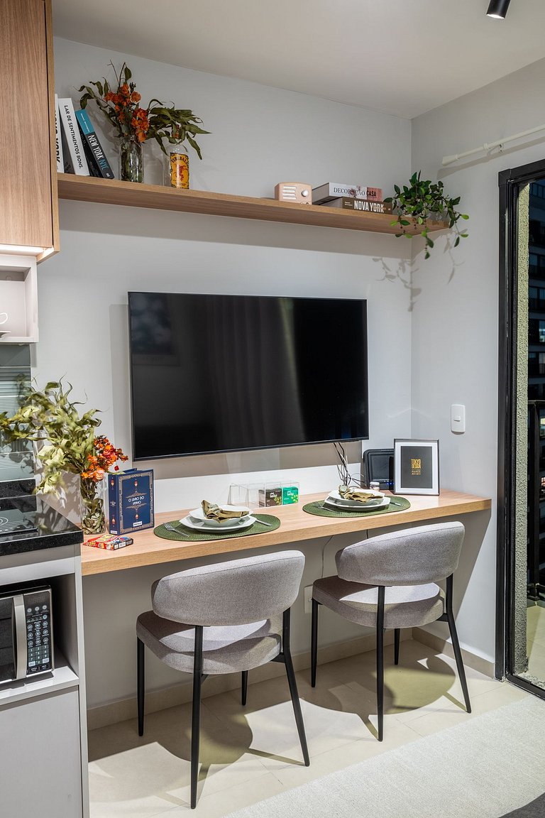 Studio Boho Exclusivo na Faria Lima - V1305