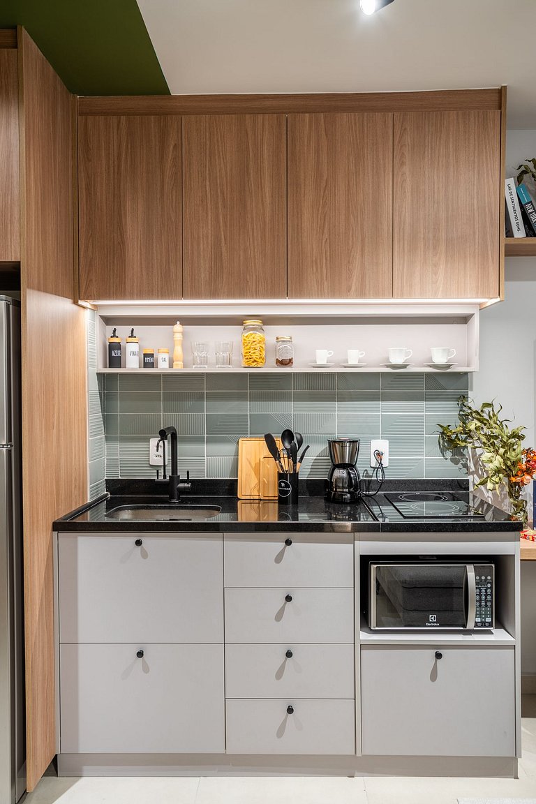 Studio Boho 5min da Av. Faria Lima - V1305