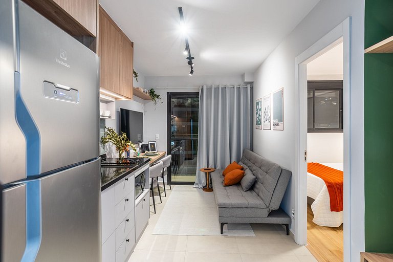 Studio Boho Exclusivo na Faria Lima - V1305