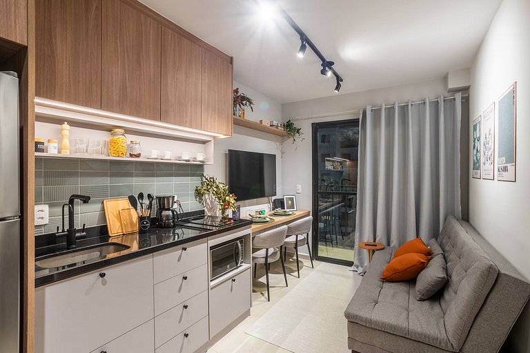 Studio Boho Exclusivo na Faria Lima - V1305