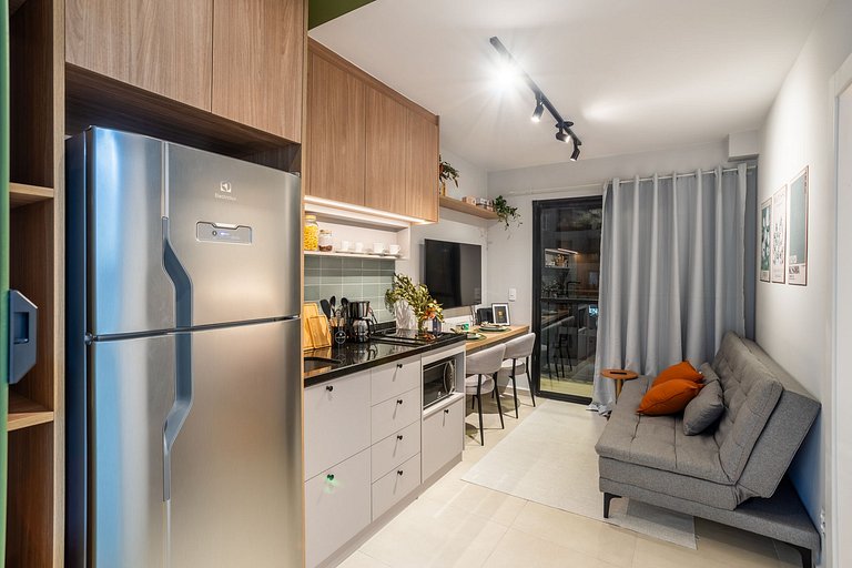 Studio Boho Exclusivo na Faria Lima - V1305