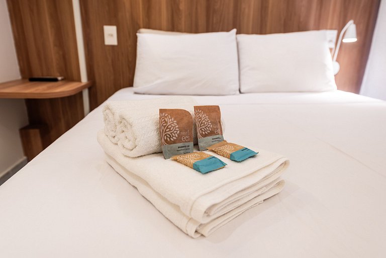 Studio elegante com vista em Moema - IP1208