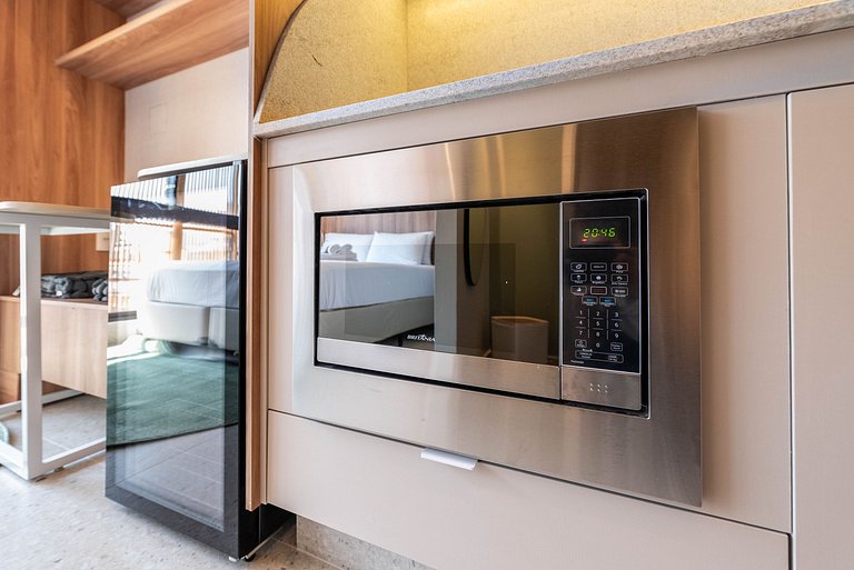 Studio elegante com vista em Moema - IP1208