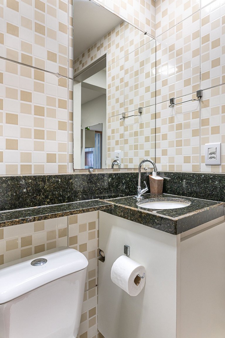 Flat Elegante com Piscina | Praia dos Carneiros - Ch105