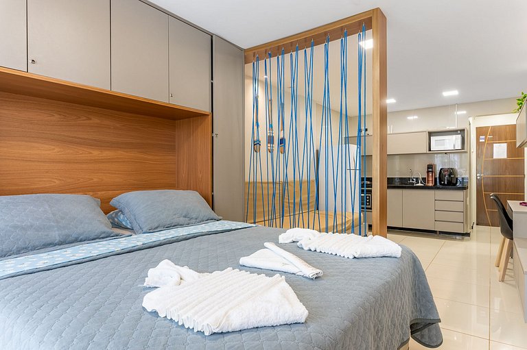 Flat Elegante com Piscina | Praia dos Carneiros - Ch105