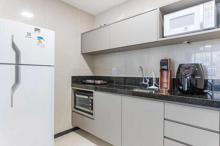 Flat Aconchegante c/ Piscina em Carneiros - FH105