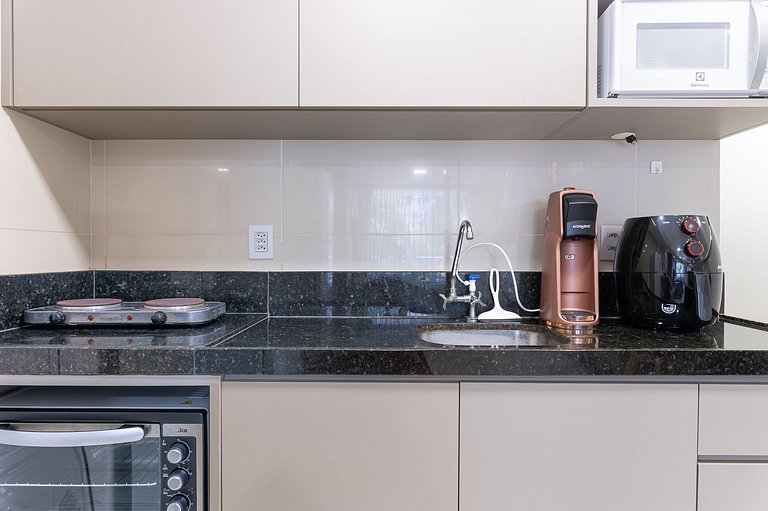 Flat Aconchegante c/ Piscina em Carneiros - FH105