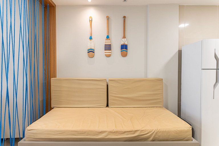 Flat Elegante com Piscina | Praia dos Carneiros - Ch105