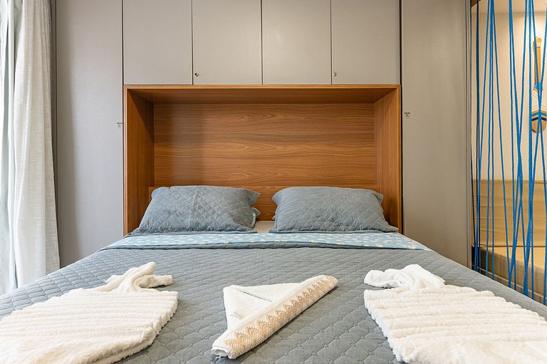 Flat Elegante com Piscina | Praia dos Carneiros - Ch105