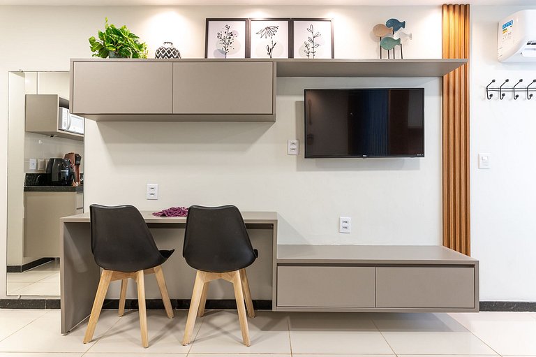 Flat Elegante com Piscina | Praia dos Carneiros - Ch105