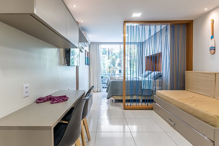 Flat Elegante com Piscina | Praia dos Carneiros - Ch105