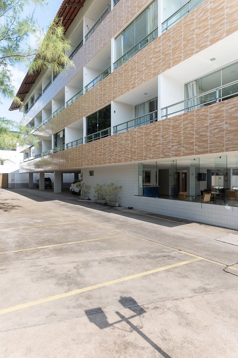 Flat Aconchegante c/ Piscina em Carneiros - FH105