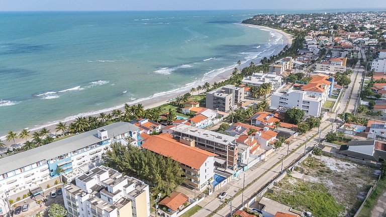 Flat Elegante com Piscina | Praia dos Carneiros - Ch105