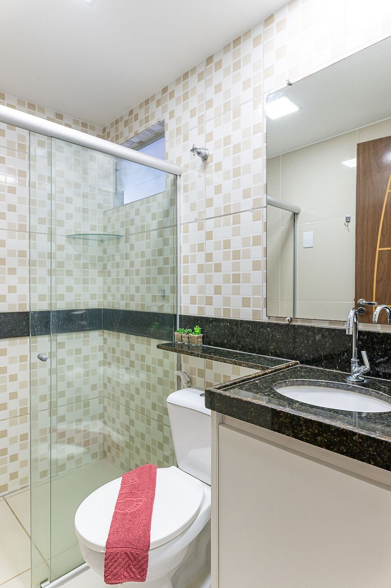 Flat Aconchegante c/ Piscina em Carneiros - FH105