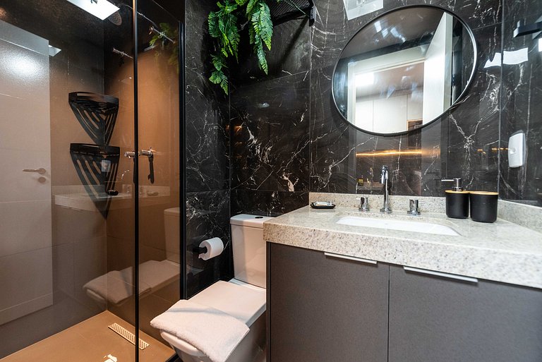 Studio c/ Piscina na Cobertura no Sumaré - G1-103