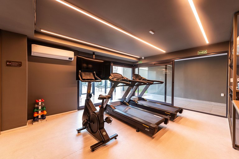 Studio c/ Piscina na Cobertura no Sumaré - G1-103