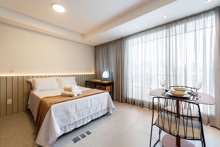 Studio Elegante em Pinheiros próx. Metrô - PG606