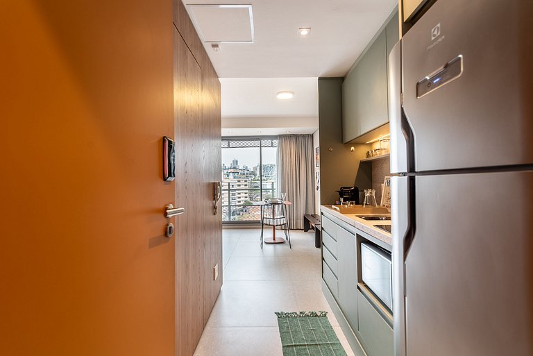 Studio Elegante em Pinheiros próx. Metrô - PG606
