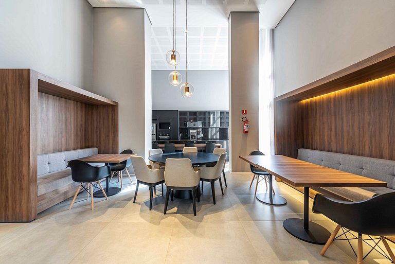 Studio Completo com Piscina na Cobertura - KH702