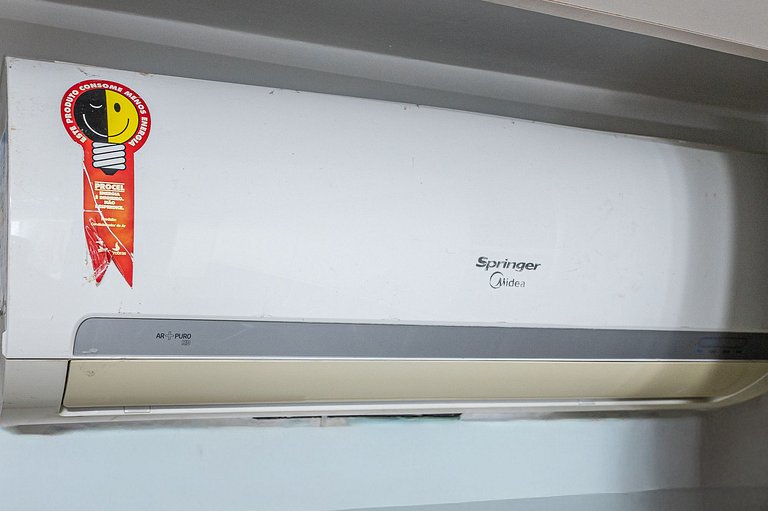 Studio c/ piscina rooftop pertinho da praia - S109