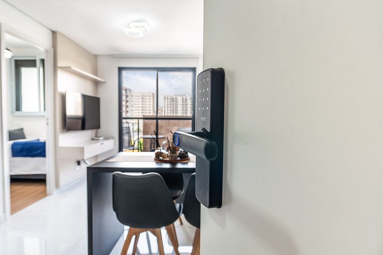 2 Quartos com Piscina e Coworking em Moema - N511