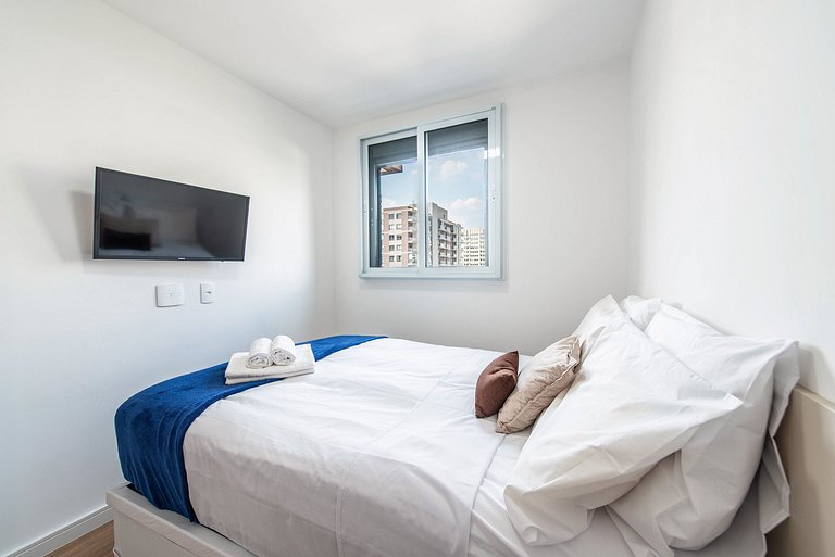 2 Quartos com Piscina e Coworking em Moema - N511