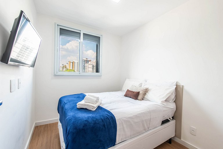 2 Quartos com Piscina e Coworking em Moema - N511