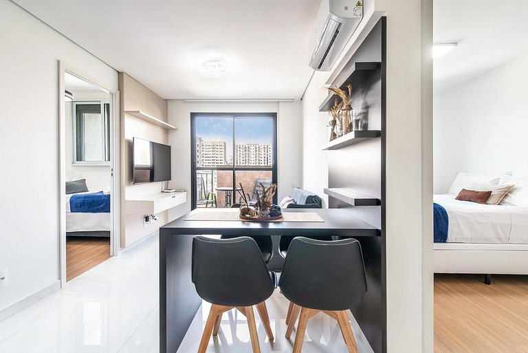 2 Quartos com Piscina e Coworking em Moema - N511