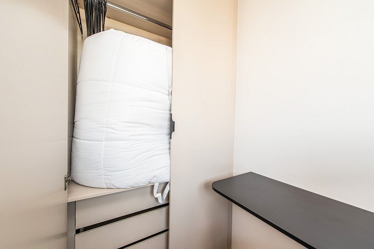 2 Quartos com Piscina e Coworking em Moema - N511