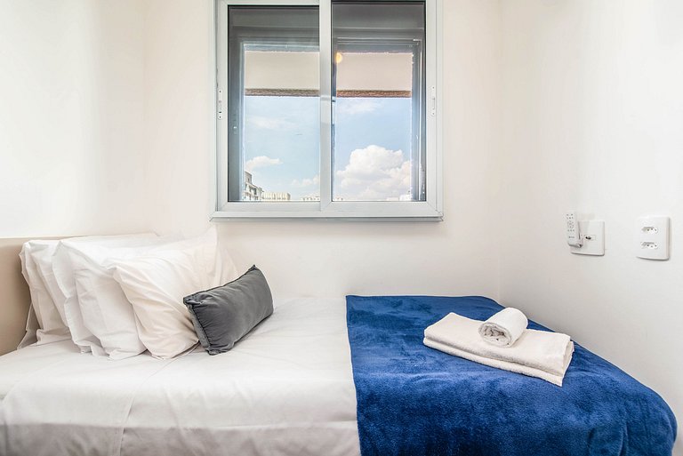 2 Quartos com Piscina e Coworking em Moema - N511