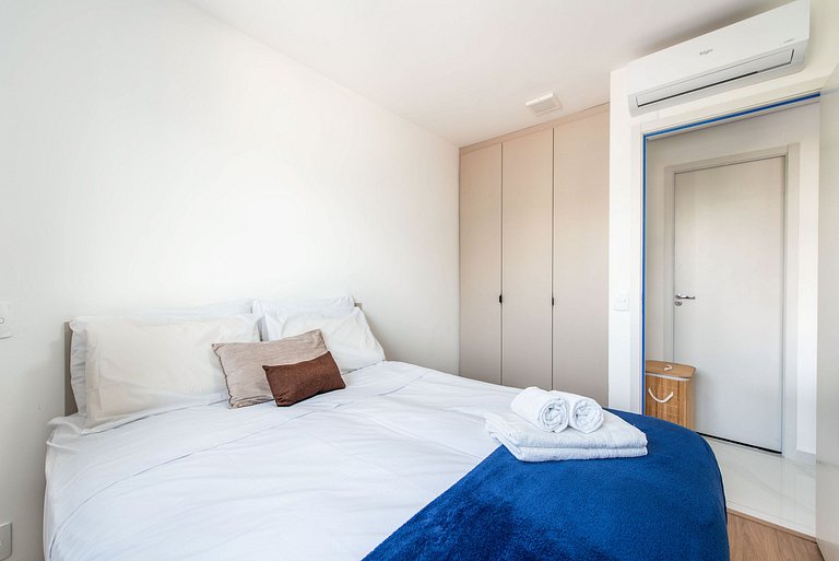 2 Quartos com Piscina e Coworking em Moema - N511