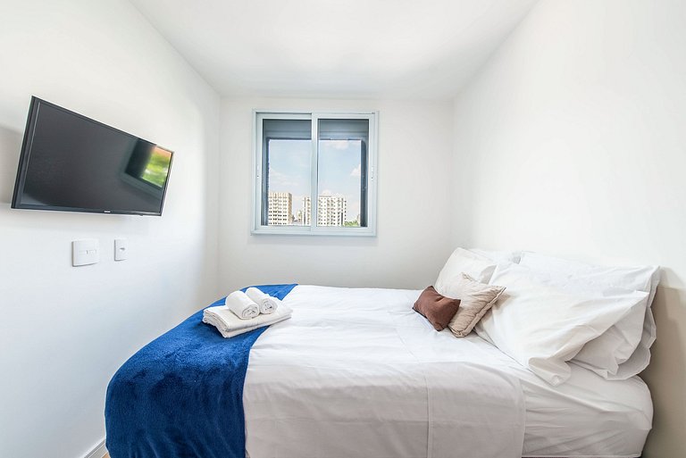 2 Quartos com Piscina e Coworking em Moema - N511