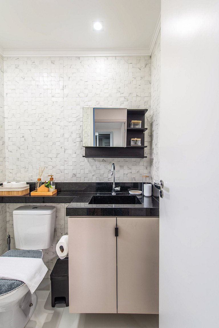 2 Quartos com Piscina e Coworking em Moema - N511