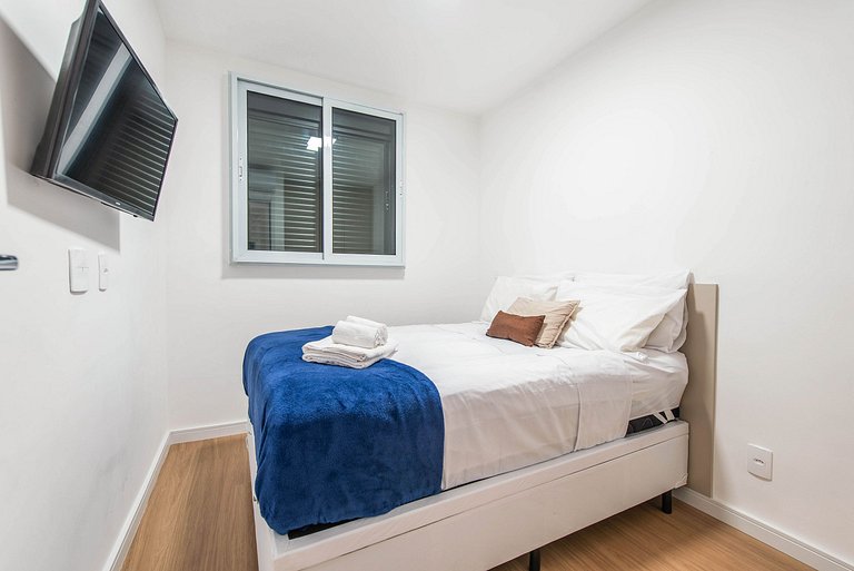 2 Quartos com Piscina e Coworking em Moema - N511