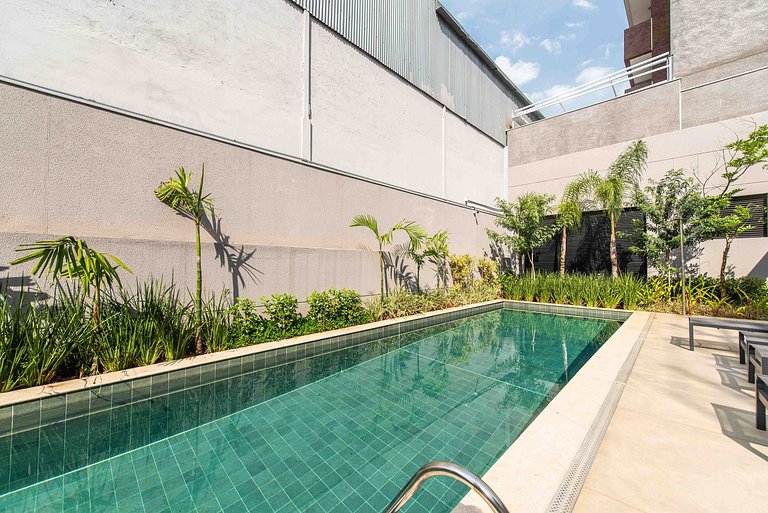 2 Quartos com Piscina e Coworking em Moema - N511