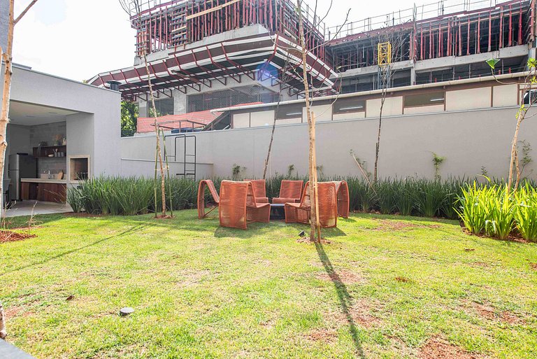 2 Quartos com Piscina e Coworking em Moema - N511