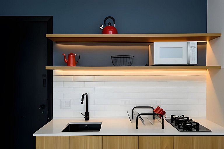 Vista-mar | Loft Moderno | Barra da Tijuca - BP918