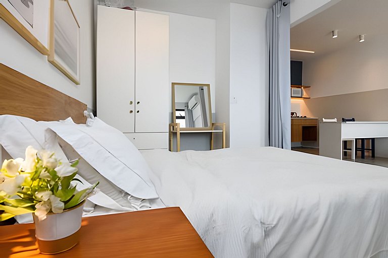 Vista-mar | Loft Moderno | Barra da Tijuca - BP918