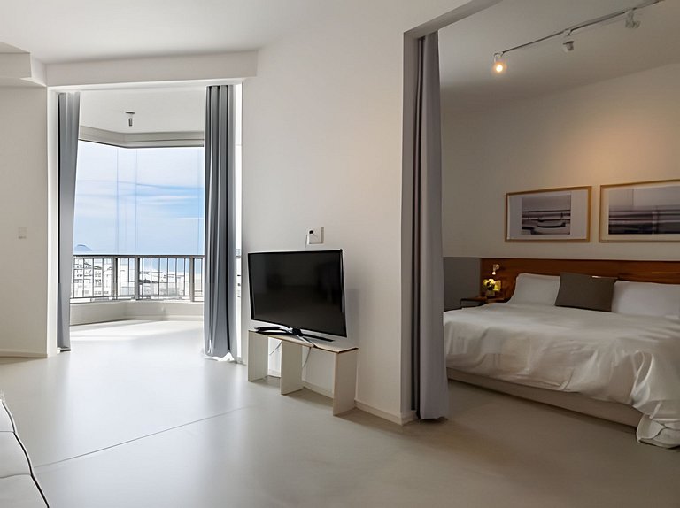 Vista-mar | Loft Moderno | Barra da Tijuca - BP918